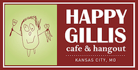 Happy Gillis Cafe & Hangout Website Design by Feed Me Creative Kansas City